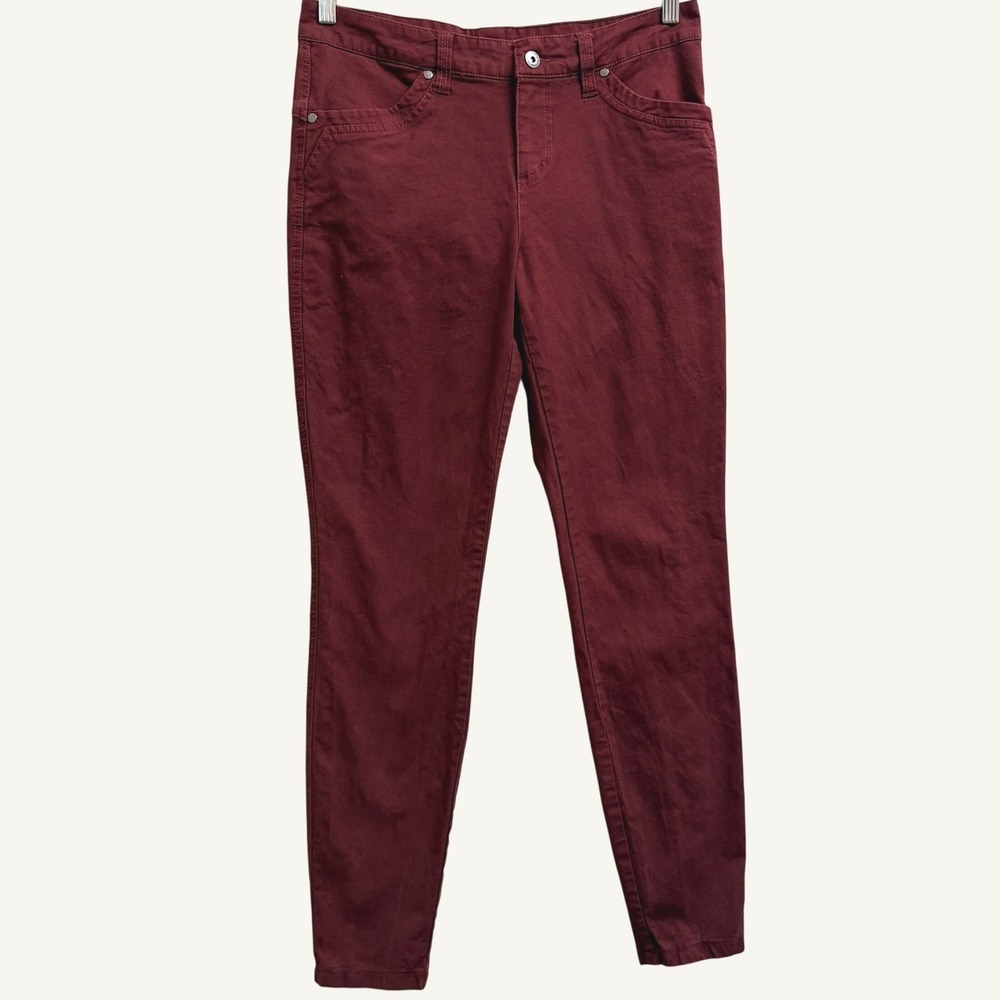 Kuhl Brooke Skinny Pants Womens 8 Reg Burgundy Maroon Style 6284 Outdoor Hiking
